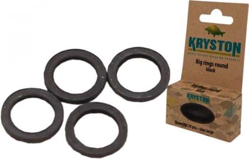 Anouri Rotunde Kryston Rig Rings Black L