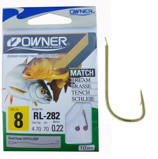 Carlige Legate Owner RL-282 70cm 10buc/plic