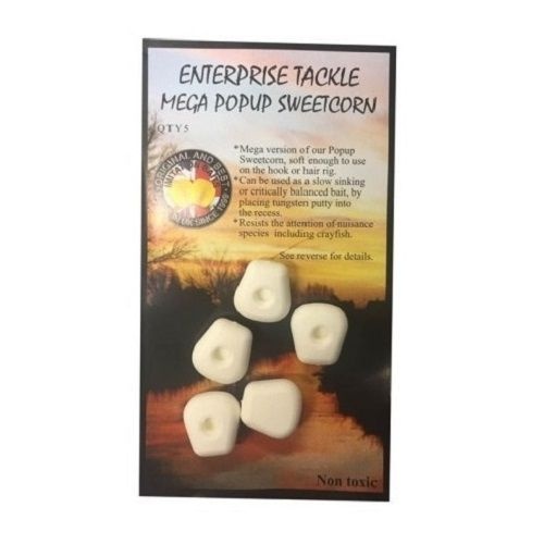 Enterprise Tackle Mega Pop-up Sweetcorn White