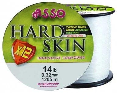 Fir Monofilament Asso Hard Skin Solid White 1050-2400m