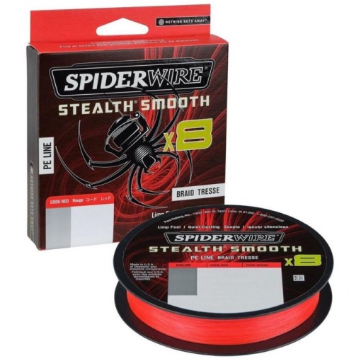 Fir Textil SpiderWire Stealth Smooth 8 Braid Code Red 150m