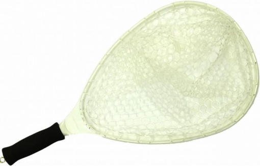 Minciog PROX PX8932PK12 Rubber Landing Net Pearl White Clear