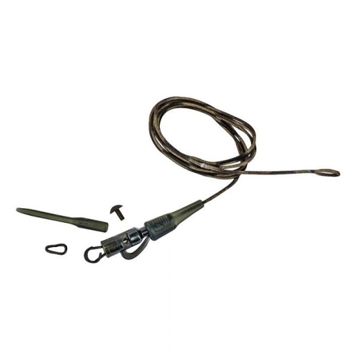 Montura 80cm Prologic Safety Clip Quick Change Link Metal Core Leader 3buc