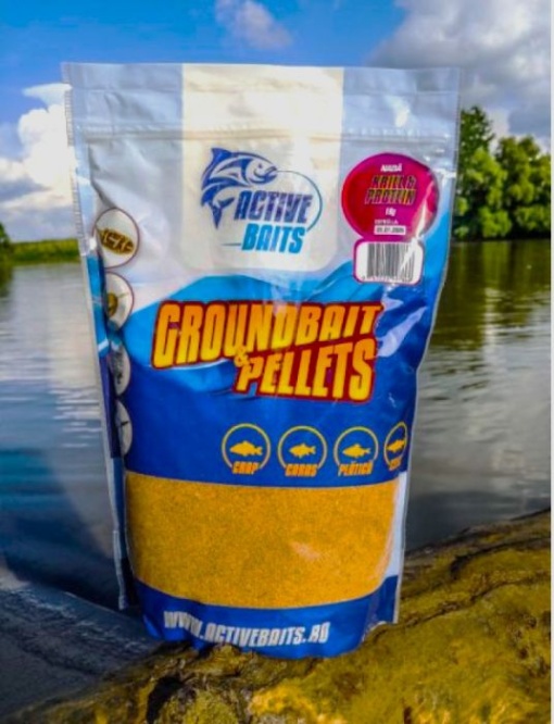 Nada Active Baits Groundbait & Pellets Krill & Protein 1kg