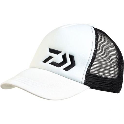 Sapca Daiwa Matelasse Mesh Black-Wite