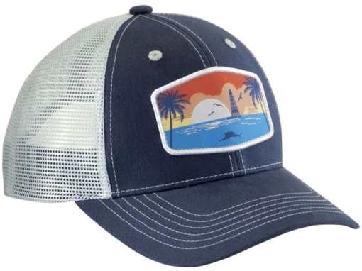 Sapca Flying Fisherman Rise N Shine Trucker Navy