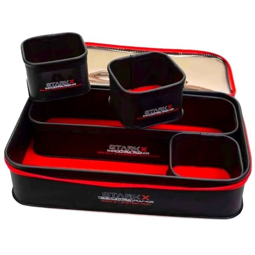 Set 3+1 Bac/Geanta Accesorii Nytro Starkx System Tray 40x27x8.5cm