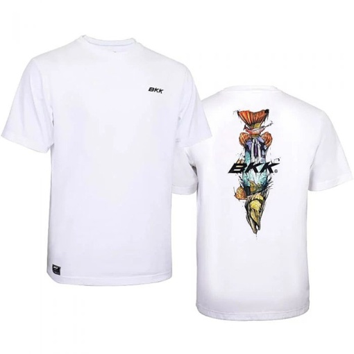Tricou BKK Casual T-Shirt Brand Values Pike White