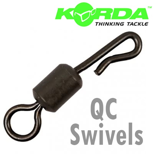 Vartej cu Agrafa Rapida Korda QC Swivel Nr.8 10buc/plic