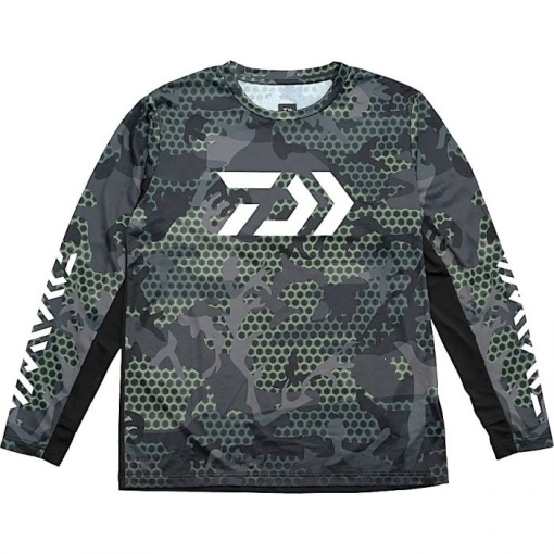 Bluza Daiwa UV Hex Jersey Fishing Shirt Green