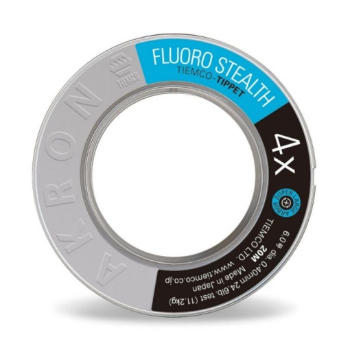 Fir Fluorocarbon TIEMCO Fluoro-Stealth Tippet 50m 3X 0.20mm 7.6lb