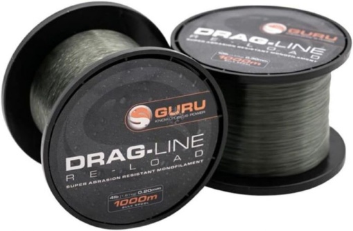 Fir Monofilament Guru Drag Line Re-Load 1000m