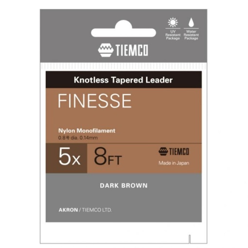 Fir monofilament inaintas FLY FINESSE TAPERED LEADER 8ft 4X
