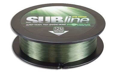 Fir Monofilament Korda Subline Fast Sinking Green 1000m