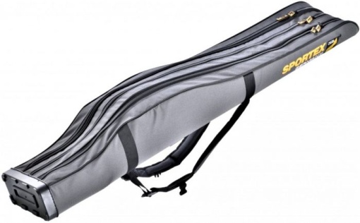 Husa Rigida Lansete Sportex Super Safe III Grey 3 Compartimente 125cm