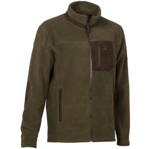 Jacheta Vanatoare Fleece Treesco Cu Broderie Mistret