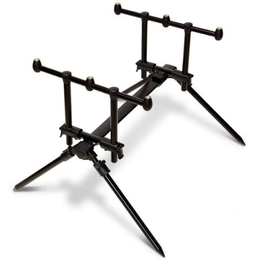 Rod pod Aluminiu NGT QuickFish cu 3 Posturi si husa de transport