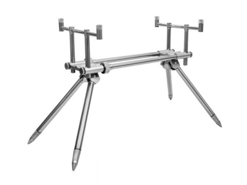 Rod Pod Delphin RPX Stalk Silver Buzzbar 2 posturi