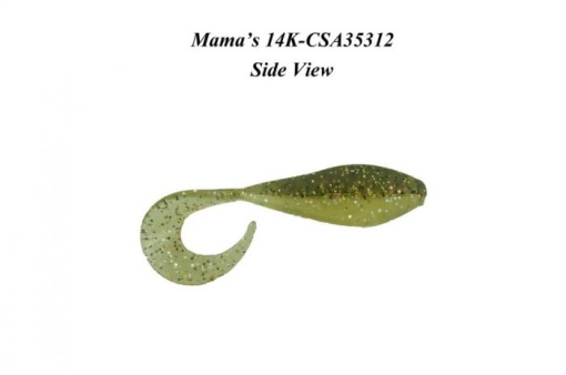 Bass Assassin Curly Shad 5cm Mama's 14K
