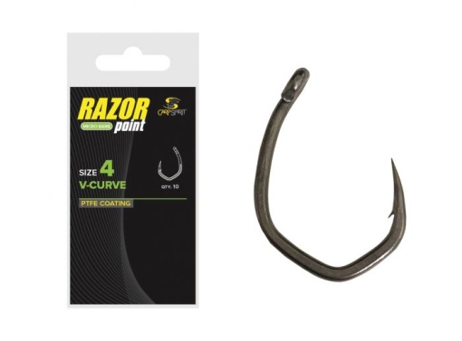 Carlige Carp Spirit V-Curve 10buc/plic