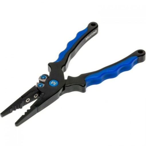 Cleste Sertizat Mustad Aluminiu Blue MT111 16cm
