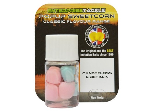 Enterprise Tackle Pop-up Sweetcorn Classic Candyfloss & Betalin
