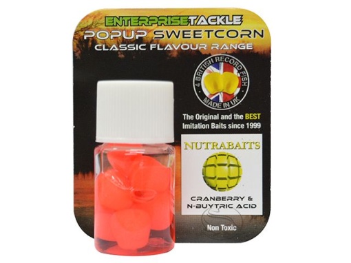 Enterprise Tackle Pop-up Sweetcorn Classic Cranberry and N-Butyric