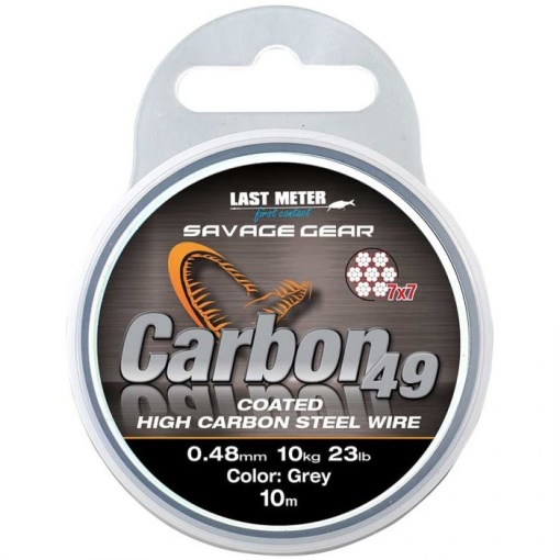 Fir Struna Savage Gear Carbon49 0.70mm 23kg 10m