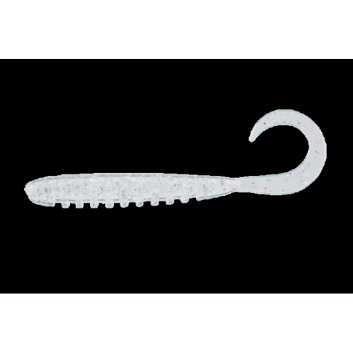 Jackall Tide Curly Worm 5cm 8buc/plic Clear HL Flake