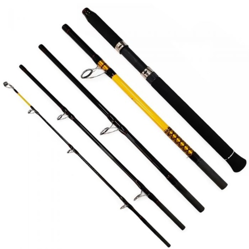 Lansetă WFT Never Crack Big Fish Travel 2.40m 150-700g 5seg