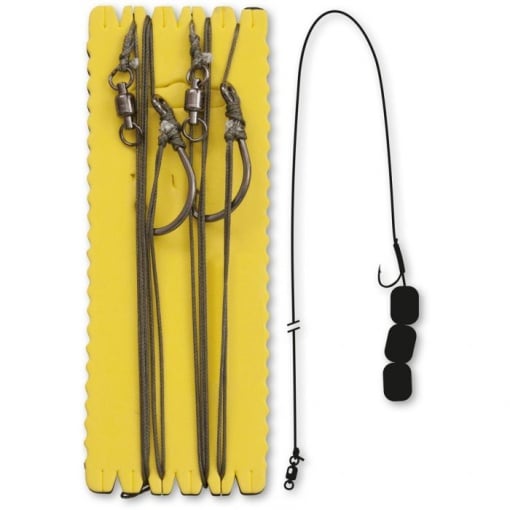 Montura Somn Rhino Black Cat Pellet and Chunk Rig Long Hair 6/0