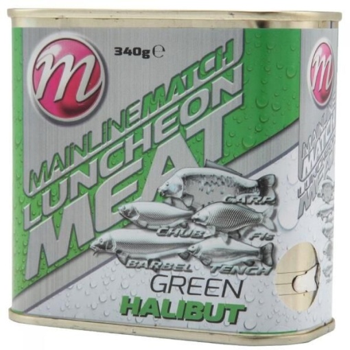 Nada la conserva Mainline Luncheon Meat 340g Green Halibut