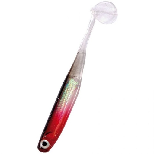 Shad Nomura Mini Real Pluse 5cm Red Head Black