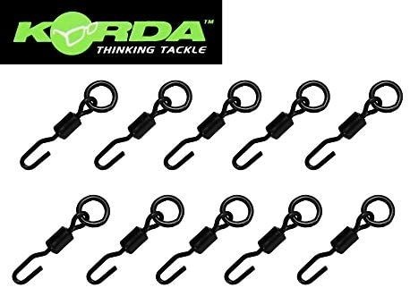 Vartej cu Anou si Agrafa Rapida Korda Spinner Ring Swivel Nr 11