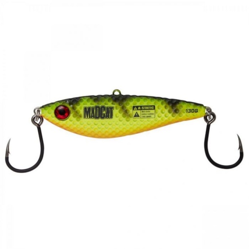 Vertical Jig Madcat Vibratix 12cm 110g Firetiger UV