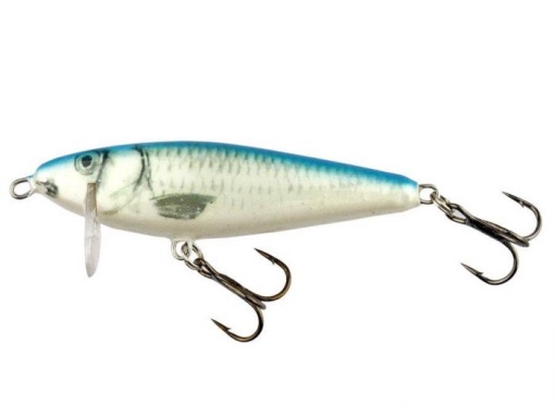 Vobler Kenart Flash 6cm 10g sinking Natural Roach Blue