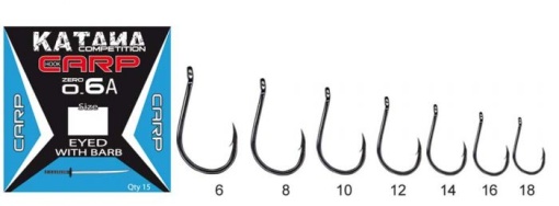 Carlige Maver IT Katana Competition Carp 06A 15buc/plic Nr 10