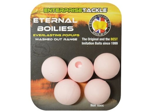 Enterprise Tackle Eternal Boilies Washed Out 15mm Pink