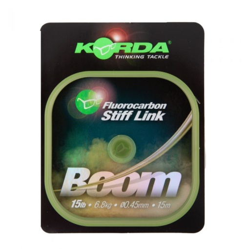Fir Fluorocarbon Korda Boom Stiff Link Low Vis Green 15m