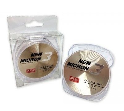 Fir Monofilament Asso New Micron 3 Clear 100m