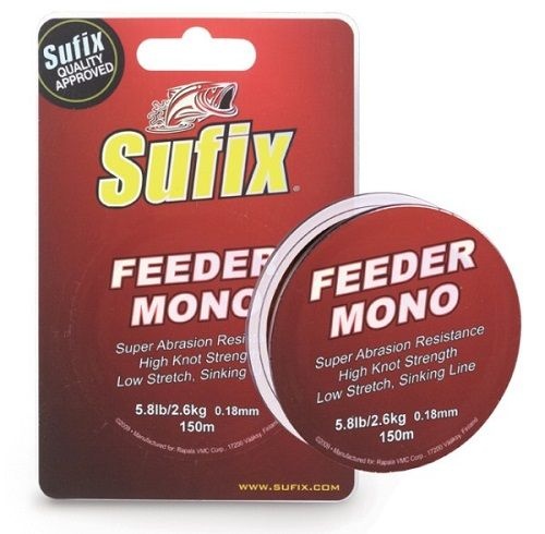 Fir monofilament Sufix Feeder Mono Burgundy 300m