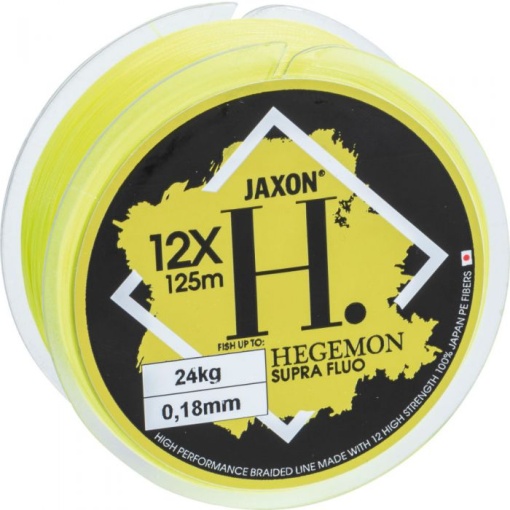 Fir textil Jaxon Hegemon 12X Supra Fluo 125m