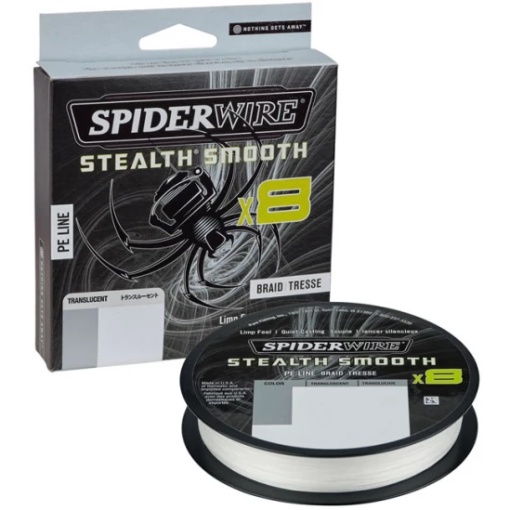 Fir Textil SpiderWire Stealth Smooth 8 Braid Translucent 150m