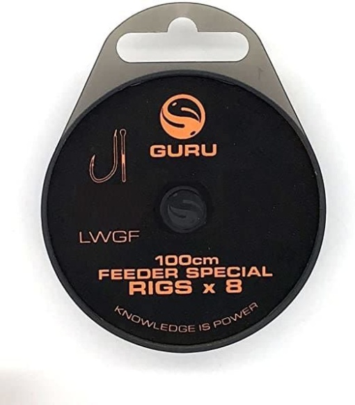 Montura Guru LWGF Feeder Rigs 1m 0.19mm Nr 10 8buc/plic
