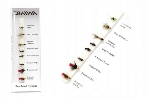 Muste Artificiale Daiwa Beadhead Nymphs 8buc/pachet