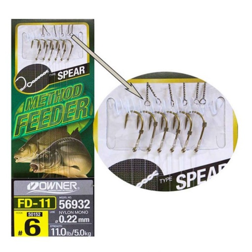 Riguri Owner Method Feeder 56932 FD-11 Spear 10cm 6buc/plic