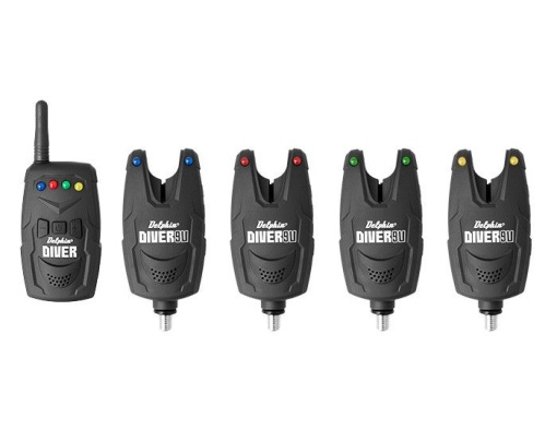 Set Avertizori Cu Statie Delphin Diver 9V 3+1