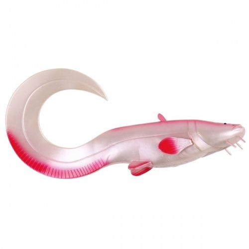 Shad DAM Effzett 200mm Catfish Curl Tail Albino