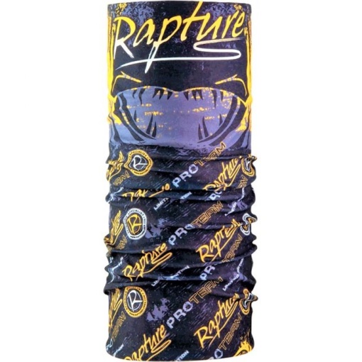 Bandana Rapture Pro Neckwear Black Yellow