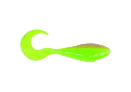 Bass Assassin Curly Shad 5cm Electric Chicken
